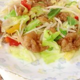 豚肉・野菜☆塩こしょう炒め